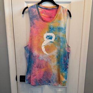 ZYIA Multicolor Tie-Dye Tank Top